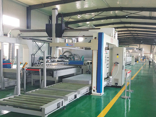 Geïntegreerde UV de Deklaagmachine 1500mm Spuitpistool 380VAC van de Raadslijn