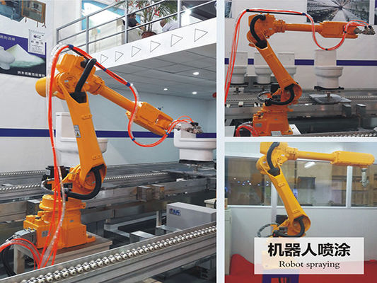 Automatisch Robotachtig Nevel het Schilderen Systeem Oranje ISO9001 380V 50HZ