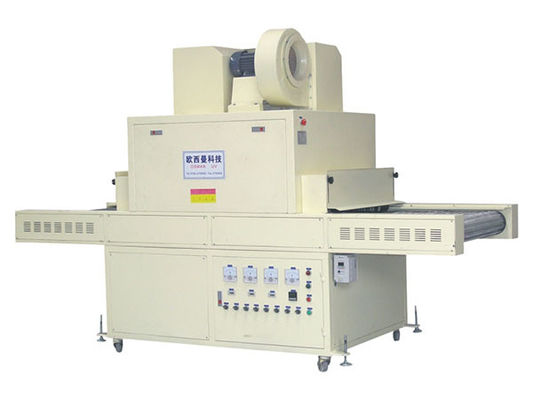 De Transportband UV Genezend Machine van 6.8KW W550mm Luchtkoelingssysteem