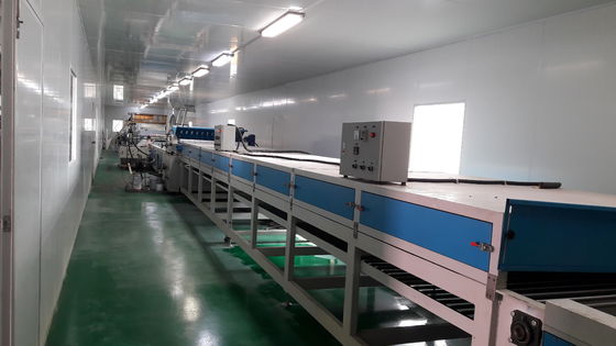 De Machine van de neveldeklaag de UV Infrarode het Drogen Minuut die van de Machinefabriek W920mm 5m Tec-Vlek nivelleren
