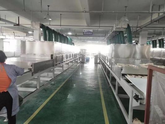 High Capacity Efficient Microwave Vacuum Drying Equipment Frequentie 50/60Hz
