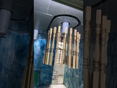 Spot roller conveyor UV coating machine voor hout 650 mm breedte