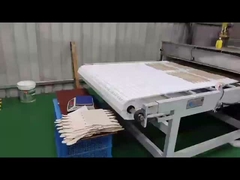 17530 mm × 1600 mm × 1100 mm vacuüm microgolfdroger voor nauwkeurige temperatuurregeling bij 80 °C