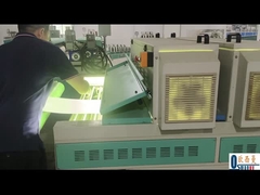 25KW 50HZ 1320mm Duurzame twee lampen UV-lichthardmachine groen en wit