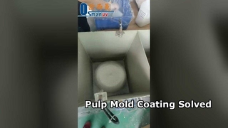 Pulpvormcoatingmachine voor R&D